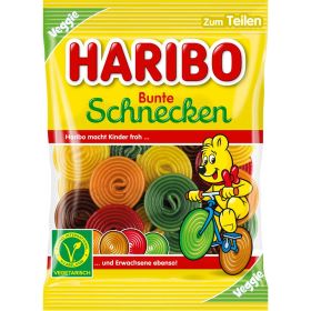 Link zu  Fruchtgummi, Bunte Schnecken veggie