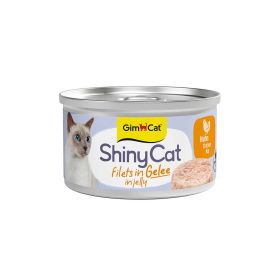 Link zu  Katzen-Nassfutter ShinyCat, Filets in Gelee, Huhn