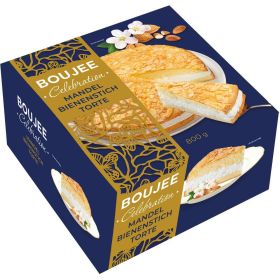 Link zu  Boujee Mandel-Bienenstich Torte, tiefgekühlt