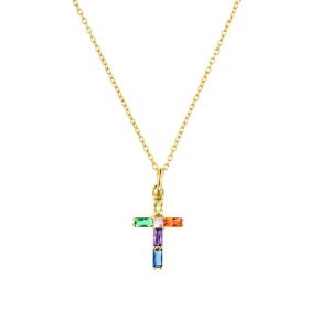 Link zu  Kette mit Anhänger aus Silber 925 mit Zirkonia