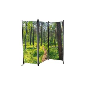 Link zu  Paravent mit Fotodruck Wald