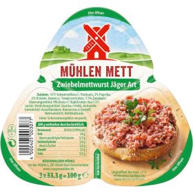Link zu  Mett Zwiebelwurst, Jäger Art