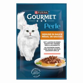 Link zu  Katzen-Nassfutter Gourmet Perle, Lachs in Sauce