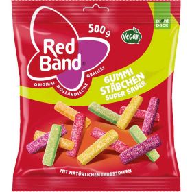 Link zu  Fruchtgummi Stäbchen, sauer