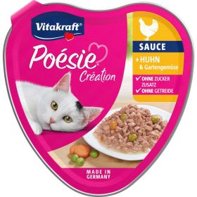 Link zu  Katzen-Nassfutter Poésie Création, Huhn & Gartengemüse