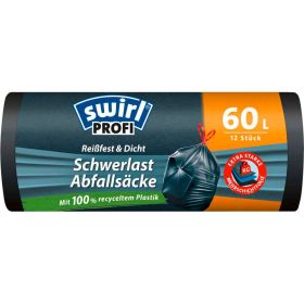 Link zu  Schwerlast Abfallsäcke, bis zu 25kg, 12 x 60l