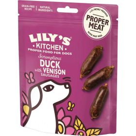Link zu  Hundesnack Würstchen Hirsch