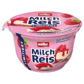 Link zu  Milchreis, Himbeer Cheesecake