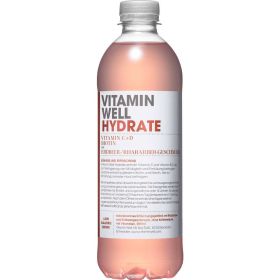 Link zu  Vitamin Well Hydrate Wasser, Erdbeer-Rhabarber