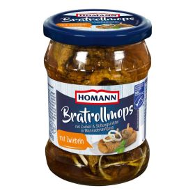 Link zu  Bratrollmops, mit Zwiebeln