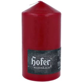 Link zu  Stumpenkerze 80x150cm, bordeaux