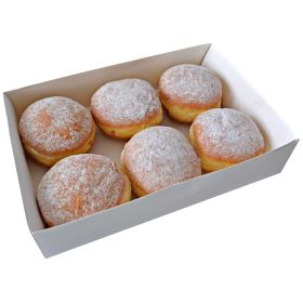 Link zu  Berliner aus Butterhefeteig mit Mehrfruchtfüllung (Siedegebäck) 6er (6x 0,065 Kilogramm)