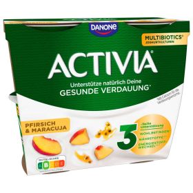 Link zu  Activia Fruchtjoghurt Pfirsich/Maracuja, 4x115 g