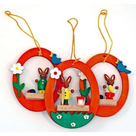 Link zu  Baumbehang aus Holz, orange 3-fach sortiert