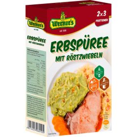 Link zu  Erbspüree mit Rostzwiebeln