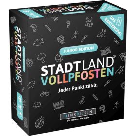 Link zu  STADT LAND VOLLPFOSTEN: Das Kartenspiel Junior Edition