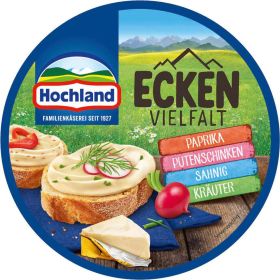 Link zu  Schmelzkäse-Ecken, Vielfalt