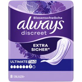Link zu  Always Discreet Inkontinenzeinlagen, je 8–28 Stück