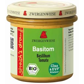 Link zu  Zwergenwiese Basitom Basilikum-Tomate, Bio Brotaufstrich