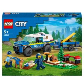 Link zu  LEGO City 60369 Mobiles Polizeihunde-Training, Spielzeug-Auto