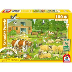Link zu  Puzzle Tierkinder auf dem Bauernhof