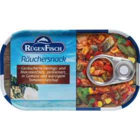 Link zu  Räucher Snack, geräucherte Herings- & Makrelenfilets