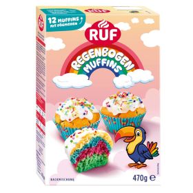 Link zu  Backmischung Regenbogen Muffins