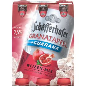Link zu  Biermischgetränk, Granatapfel-Guarana-Geschmack 2,5 % (6x 0,330 Liter)