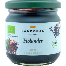 Link zu  Fruchtaufstrich Holundergelee Bio