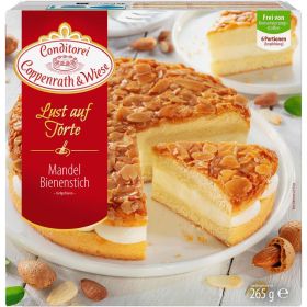 Link zu  Torte Mandel Bienenstich, tiefgekühlt