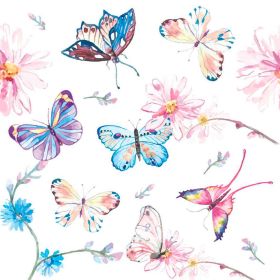 Link zu  Bio Tissue-Servietten Butterflies, 24 x 24 cm, 3-lagig
