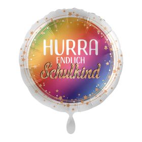 Link zu  Folienballon Hurra endlich Schulkind