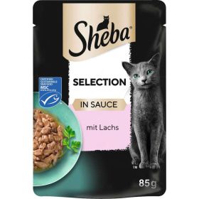 Link zu  Katzen-Nassfutter Lachs in Soße