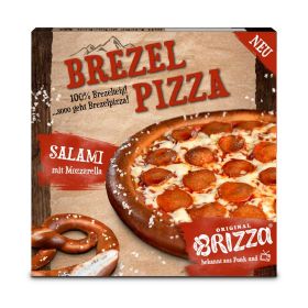 Link zu  Brezzel Pizza Salami, tiefgekühlt