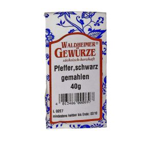 Link zu  Pfeffer schwarz, gemahlen