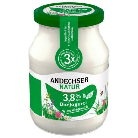 Link zu  Andechsler  Bio Naturjoghurt, je 500 g