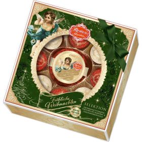 Link zu  Weihnachts-Waffeltörtchen mit Zimt