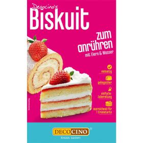 Link zu  Biskuitteig zum Anrühren