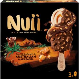 Link zu  Stiel-Eis, Salted Caramel & Macadamia