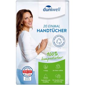 Link zu  Duniwell Einmal-Handtücher, 4-lagig