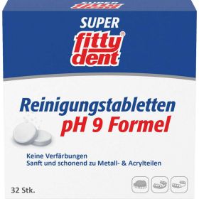 Link zu  Zahnersatz-Reinigungstabs, super
