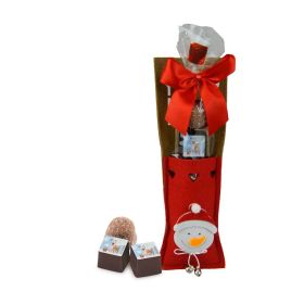 Link zu  Bestecktasche Schneemann mit Pralinen