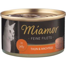 Link zu  Katzen-Nassfutter Feine Filets, Thunfisch/Wachtelei