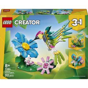 Link zu  LEGO Creator 3-in-1-Set Wilde Tiere: Bunter Kolibri 31384