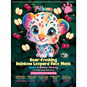 Link zu  Tuchmaske, Regenbogen Leopard