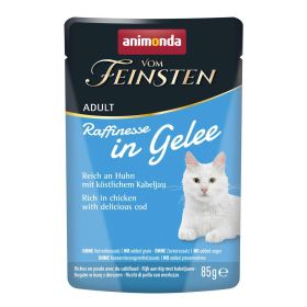 Link zu  Katzen-Nassfutter vom Feinsten, Huhn/Kabeljau/Gelee