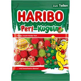 Link zu  Fruchtgummi Perl-Kugeln, Winter-Orange