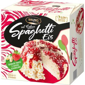 Link zu  Eistorte Spaghetti-Eis mit Sahne