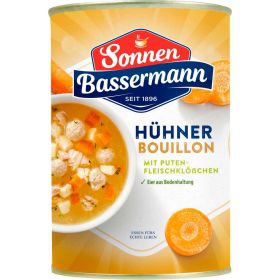 Link zu  Hühnerbouillon mit Geflügelfleischklößchen