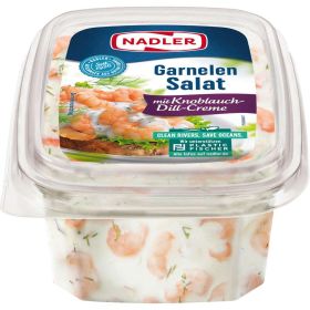 Link zu  Garnelensalat Knoblauchcrem